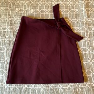 NWT Loft Outlet faux wrap stretch skirt size XS